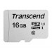 MicroSDHC 16GB UHS-I Class 10 Transcend 300S + SD-adapter (TS16GUSD300S-A)