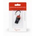 Кардридер USB2.0 Gembird FD2-MSD-3 Black