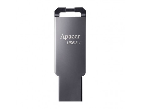 Флеш-накопитель USB3.2 32GB Apacer AH360 Metal Black (AP32GAH360A-1)