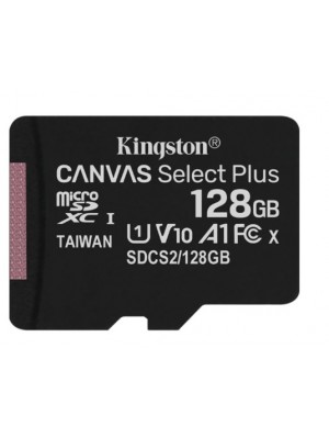 MicroSDXC 128GB UHS-I Class 10 Kingston Canvas Select Plus R100MB/s (SDCS2/128GBSP)