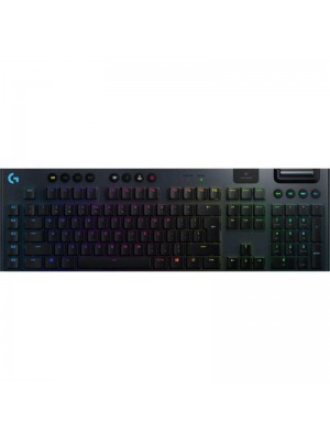 Клавіатура бездротова Logitech G915 Gaming Wireless Mechanical GL Tactile RGB (920-008909) Black USB/Bluetooth