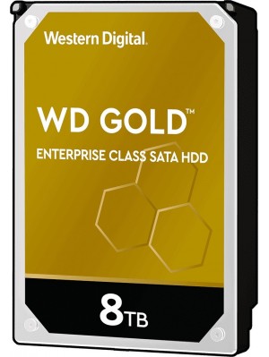 Накопичувач HDD SATA 8.0TB WD Gold 7200rpm 256MB (WD8004FRYZ)