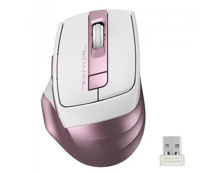 Мышь беспроводная A4Tech FG35 Pink USB