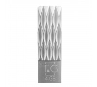 Флеш-накопичувач USB 4GB T&G 103 Metal Series Silver (TG103-4G)