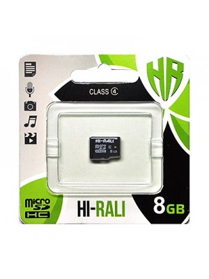 MicroSDHC   8GB Class 4 Hi-Rali (HI-8GBSDCL4-00)
