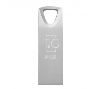Флеш-накопичувач USB 4GB T&G 117 Metal Series Silver (TG117SL-4G)