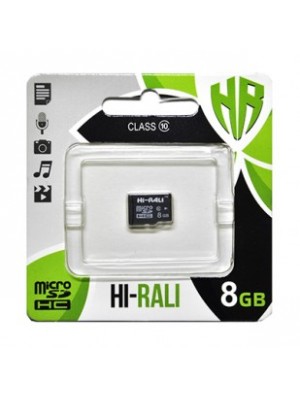 MicroSDHC   8GB Class 10 Hi-Rali (HI-8GBSDCL10-00)