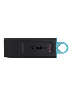 Флеш-Накопичувач USB3.2 64GB Kingston DataTraveler Exodia Black/Teal (DTX/64GB)