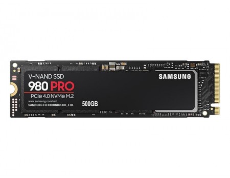 Накопитель SSD  500GB Samsung 980 PRO M.2 PCIe 4.0 x4 NVMe V-NAND MLC (MZ-V8P500BW)