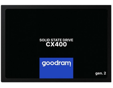 Накопичувач SSD 256GB GOODRAM CX400 Gen.2 2.5" SATAIII 3D TLC (SSDPR-CX400-256-G2)