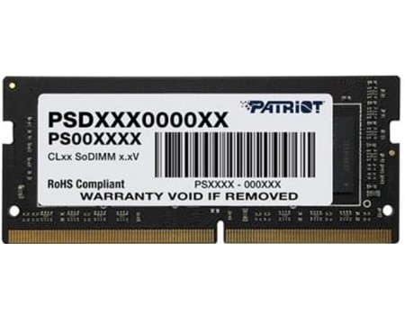 Модуль пам'яті SO-DIMM 8GB/2666 DDR4 Patriot Signature Line (PSD48G266681S)