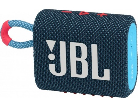 Портативная Bluetooth Колонка JBL GO 3 Blue Pink (JBLGO3BLUP)