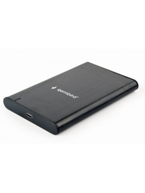 Зовнішня кишеня Gembird SATA HDD 2.5", USB 3.1, алюминий, Black (EE2-U3S-6)
