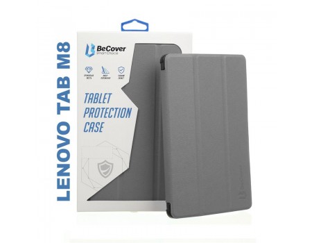 Чохол-книга BeCover Smart для Lenovo Tab M8 TB-8505 Gray (705981)