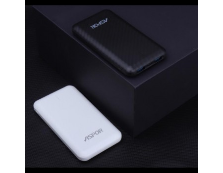 Универсальная мобильная батарея Aspor A335 8000mAh Black (900071)