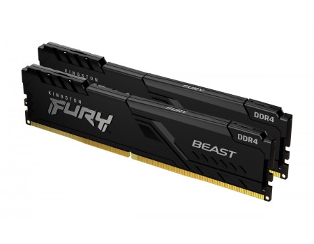 Модуль памяти DDR4 2x32GB/3200 Kingston Fury Beast Black (KF432C16BBK2/64)