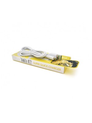 Кабель PZX V-167/02433 USB-microUSB, 5A, 1м White