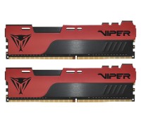 Модуль пам'яті DDR4 2x8GB/2666 Patriot Viper Elite II Red (PVE2416G266C6K)