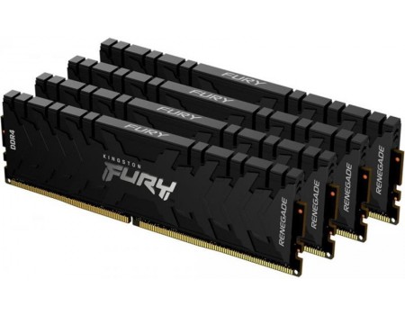 Модуль памяти DDR4 4x32GB/3200 Kingston Fury Renegade Black (KF432C16RBK4/128)