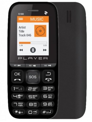 Мобільний телефон 2E S180 2021 Dual Sim без ЗУ Black (688130243377)