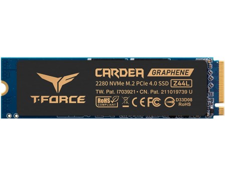 Накопичувач SSD 500GB Team Cardea Zero Z44L M.2 2280 PCIe 4.0 x4 NVMe TLC (TM8FPL500G0C127)
