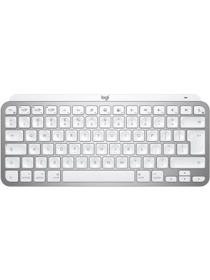 Клавіатура бездротова Logitech MX Keys Mini для Mac Minimalist Wireless Illuminated Pale Ukr (920-010526) Grey Bluetooth