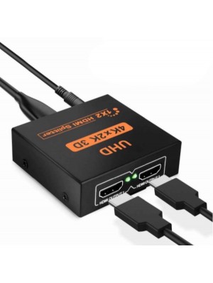 Сплітер Voltronic (YT-S-HDMI1-2-4K/17275) HDMI — 2xHDMI, чорний