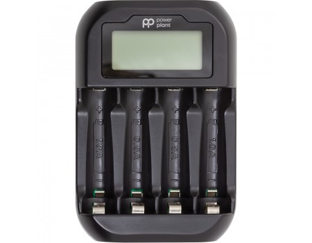 Зарядний пристрій для акумуляторів AA, AAA/ micro USB PowerPlant PP-UN4
