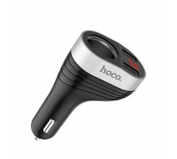 Автомобільний зарядний пристрій Hoco Z29 Regal Digital Display 3.1 A 2USB black