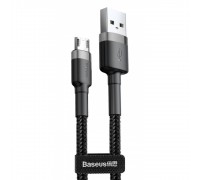 Кабель Baseus Cafule Micro USB 1.5A (2m) gray/black