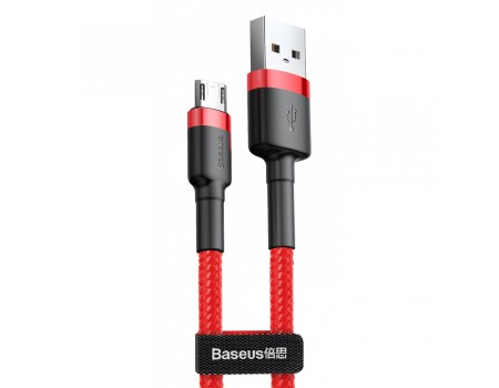 Кабель Baseus Cafule Micro USB 1.5A (2m) red
