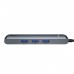 USB-Хаб Baseus Mechanical Eye 6-in-1 gray
