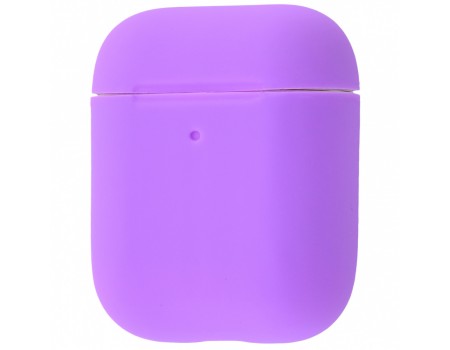 Чохол Silicone Case Slim for AirPods 2 purple