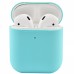 Чехол Silicone Case Slim for AirPods 2 midnight green