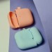 Чехол Silicone Case Slim with Carbine for AirPods 2 blue cobalt