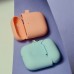 Чехол Silicone Case Slim with Carbine for AirPods 2 cosmos blue