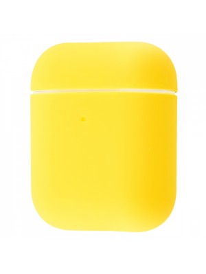 Чохол Silicone Case Ultra Slim for AirPods 2 lemon yellow