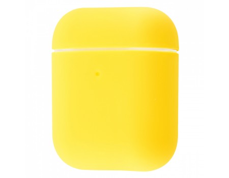Чохол Silicone Case Ultra Slim for AirPods 2 lemon yellow
