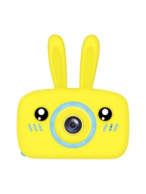Детский фотоаппарат в форме зайца yellow