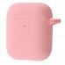 Чехол Silicone Case New for AirPods 1/2 pink