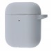 Чехол Silicone Case New for AirPods 1/2 gray