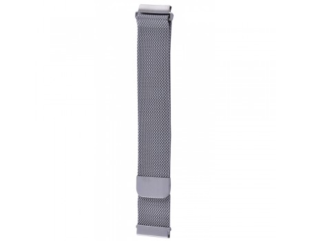 Ремешок Xiaomi Amazfit/Samsung Milanese Loop 20 mm silver