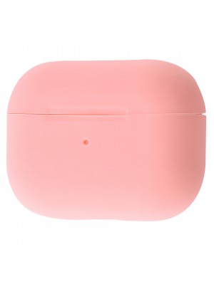 Чехол Silicone Case Slim with Carbine for AirPods Pro pink