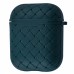 Чехол Weaving Case (TPU) for AirPods 1/2 forest green
