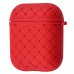 Чехол Weaving Case (TPU) for AirPods 1/2 red
