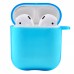 Чехол Silicone Colorful Case (TPU) for AirPods 1/2 pink