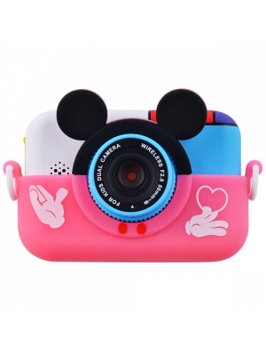 Детский фотоаппарат Mickey Mouse pink