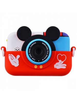 Детский фотоаппарат Mickey Mouse red