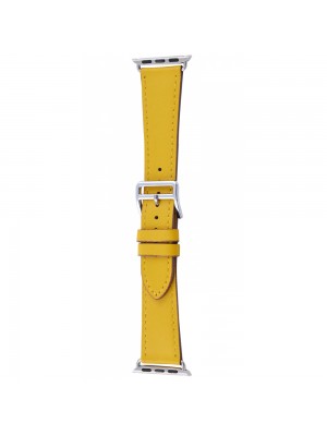 Ремешок Apple Watch Hermes Swift Leather Single Tour 42 mm/44 mm jaune ambre