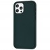 Чехол Leather Case with MagSafe iPhone 12/12 Pro forest green